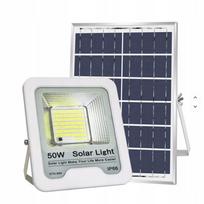 Saulės LED gatvės lempa su nuotolinio valdymo pultu 50W