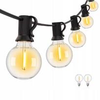 Lauko LED girlianda sodui, 10 m, 15 lempučių