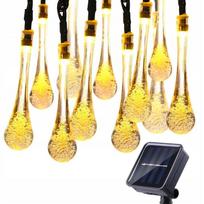 Saulės sodo girlianda TEARS DROPS 40LED ICILS