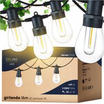 Lauko girlianda, 16 m, 30 LED lempučių