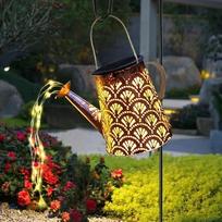 Sodo lempa LED HAMMERED WATERING CAN XXL su prieblandos jutikliu