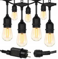 Lauko girlianda 10 m, 10 LED lemputės
