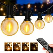 Lauko girlianda 30 m su 50 LED lempučių