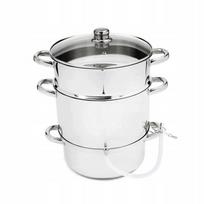 Garų sulčiaspaudė FLORINA 8 L CN MIDI Induction Inox