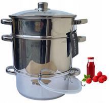 Sulčiaspaudė garui AMBITION Steel 6L