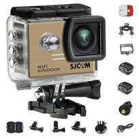 Veiksmo kamera SJCAM SJ5000X GOLD WIFI 4K UHD su priedais