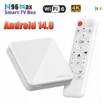 Android TV priedėlis H96 Max, Android 14, 4K, WiFi 6, Wireless A