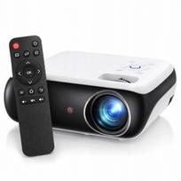Projektorius Hopvision H1 4K FHD 9500LM LED Bluetooth HDMI su nuotolinio valdymo pultu