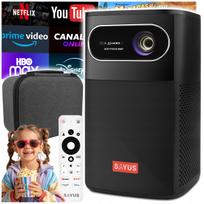 Belaidis DLP 4K projektorius, Android Google TV, WiFi, 50000 lm