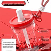 NONOO Coca-Cola Collaboration Insulated Straw Tumbler white