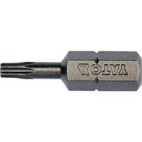 Yato atsuktuvų antgaliai YT-78141, 10 vnt., Torx T10, 25 mm, 58-61 HRC, S2, 1/4" (6.3 mm), frezuoti, šešiakampiai