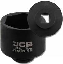 Jcb smūginė galvutė JCB-46510074, 74mm, CrMo, 3/4, 6-punktų, gili, kvadratas su anga