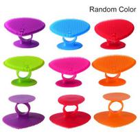 Silicone Beauty Washing Pad Facial Exfoliating Blackhead Face Cleansing Brush multi