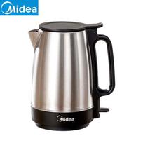 Midea 1.7L 1800W 304 Stainless Steel Electric Kettle CN plug (adapter included)