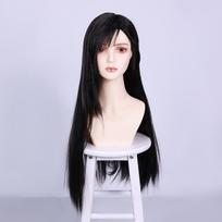 FFVII Remake Tifa Cosplay: Odinės Kelnės ir Glaudus Topas Moterims One Size black
