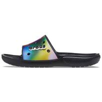 Crocs EVA Slide Slippers Unisex Multicolor Black 207557-0C4 43-44