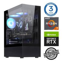 Kompiuteris INTOP Ryzen 7 5700X 16GB 1TB SSD M.2 NVME+2TB RTX5060Ti 16GB no-OS