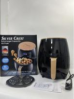8L Smart Multifunctional Air Fryer, 110V Electric French Fry Machine juoda spalva