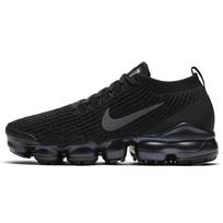 Nike Air VaporMax Flyknit 3 moteriški batai su triguba dryžuotais kraštais (AJ6910-002) 38.5 black