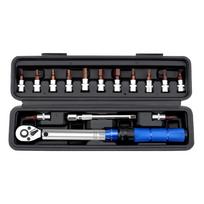 Quick-release Torque Wrench High Precise Torque Preset Wrenches 2-24N.m Torque Adjustable 1/4inch Ratchet Wrench Bike Car Bicycle Repairing Tool #1 įvairiaspalvis