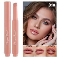 Jelly Lip Press Lipstick Pen lūpų blizgesys Drėkinamasis Lūpų Blizgesys Veidrodis blukantis lūpų linijos Drėkinamasis lūpų dažas