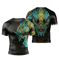Y2K Compression Shirt Men Fitness Gym Animal Sport Running T-Shirt Tops Tee Short Sleeve T-Shirt 2026 S