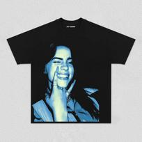 2026 Hot Sale Spring Summer Billie Eilish Ocean Eyes T-Shirt Tee High-Quality Streetwear Men Women Soft Classic Y2K Style Losse Short Sleeve 4XL white