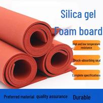 High Temperature Silicone Foam Board black