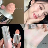 Herorange Liquid Blush: Fig, Earth, Apricot Pigmented Gloss, Matte Finish gray