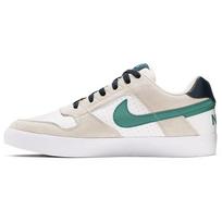 Nike SB Delta Force Vulc Sintetinė Oda, Skaldyta Karvės Oda Vintažinis Dangalas Neslystantis Žemi Batai Riedlentėms 942237-015 44.5 white
