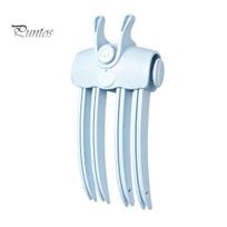Flat Hair Solution Electric Heated Volume Clip, 2 Heat Settings Volumizing Root Lift Tool Clip for Thin Hair, Fluffy Bangs, USB Rechargeable Cordless šviesiai mėlyna spalva