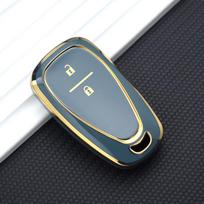 For Chevrolet Malibu Blazer Traverse Seeker Onix Equino Volt Bolt Trax Orlando Cruze Spark Sonic Camaro TPU Car Key Case Cover beige