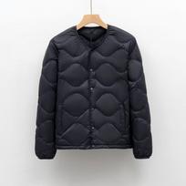 Down autumn and winter light down jacket men's short light down liner crew neck casual jacket S