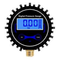 0–200 PSI LCD skaitmeninis padangų slėgio matuoklis automobiliui, 1/4 colio NPT oro vožtuvo matavimo įrankis automobilių priežiūrai