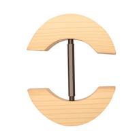 Compact Hat Stretcher Adjustable Cap Inner Support Cowboy Baseball Holders Portable Lightweight Wooden Hat Holder Outdoor Supply beige