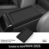 Silicone Storage Mat Set for Toyota RAV4 black