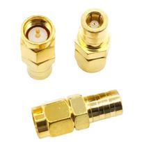 SMA plug / SMB socket adapter