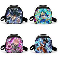 Dragon Ball Kids Lunch Bag Full Print Cartoon Goku Insulated Lunch Tote Durable Picnic Cooler Bag for School s151