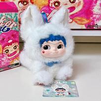 HOT WAKUKU Blind Box Fox Fox Rabbit Mischief Diary First and Second Generation Series Vinyl Plush Pendant Present Handmade Spot pink