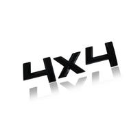 Automobilio stilius 3D metalinis 4X4 emblemos ženklelio lipdukas Skoda Octavia Fabia Rapid Yeti 4X4 galinės bagažinės lipdukas Automobilio aksesuarai sidabras