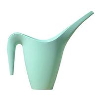 Flower Watering Pot Garden Watering Jug Plastic Watering Can Ergonomic Handle white
