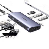 Ugreen 10-in-1 USB-C Multiport Hub with HDMI, VGA, Ethernet, PD
