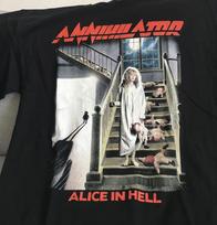 Collection ANNIHILATOR ALICE IN HELL Band All Size S to 5XL T shirt S5224 Unisex T-Shirt S