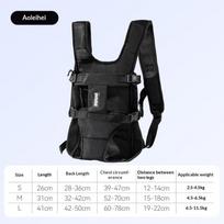 Breathable Portable Pet Front Carrier Backpack Four Season Universal Comfort Pet Chest Carry Bag Outdoor Travel Backpack for Small Dogs and Cats S - Small Size