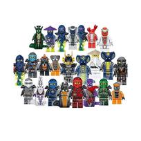 24 vnt. / Plastikinė Mini Ninjago figūrėlė Žaislas Ninja Gyvatės Surinkti Vaikų Žaislas