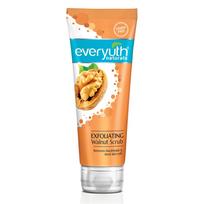 Everyuth Naturals Exfoliating Walnut Scrub 100gm Tube Deep Cleansing Face Scrub for Smooth Bright Skin