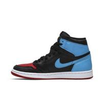 Women's Air Jordan 1 High OG NC to Chicago Retro Sneakers CD0461-046 EU 36.5 tamsiai pudros mėlynos spalvos/juoda