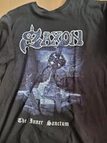Saxon Grupė The Inner Sanctum Tour Unisex Marškinėliai Medvilniniai Suaugusiems S-5XL GS077 Unisex T-Shirt S