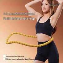 Silent Non-Damaging Weighted Hula Hoop for Slimming and Toning