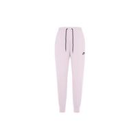 Nike Sportswear Tech Fleece Vienspalvės Raišteliu Laisvalaikio Sportinės Kelnės Moterims Dugniniai Drabužiai Pilkai Violetinės FB8331-019 XL white
